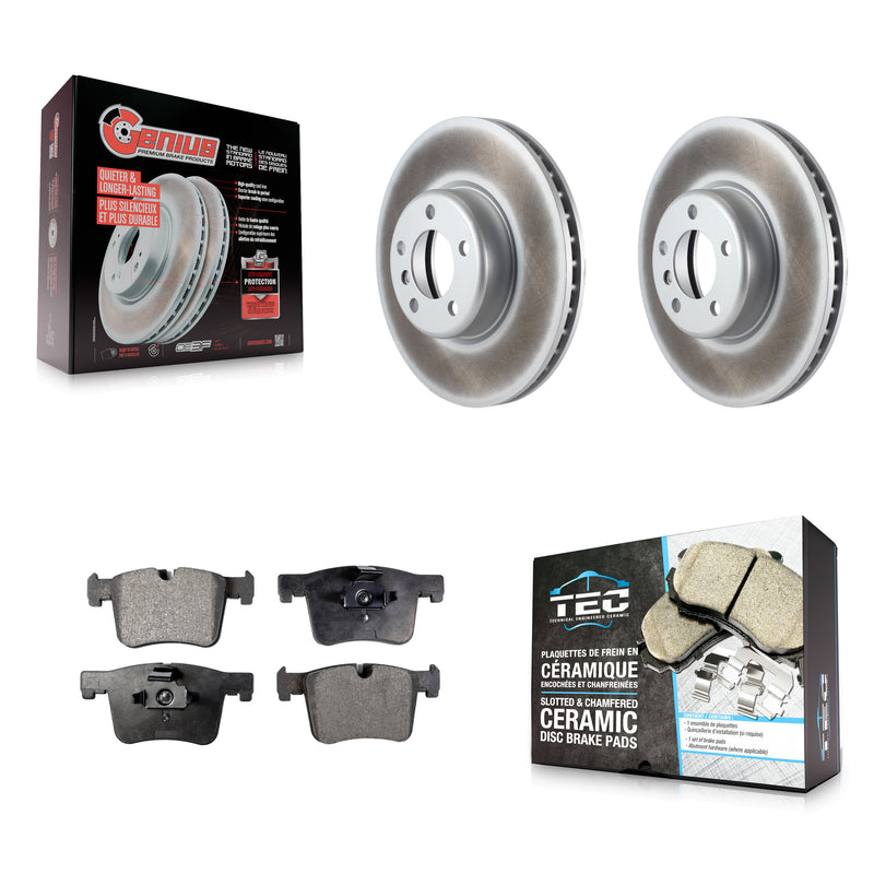 Transit Auto KGT-100557 Disc Brake Kit for 2013-2015 BMW 335i, BMW 335i GT xDrive, BMW 335i xDrive - Front