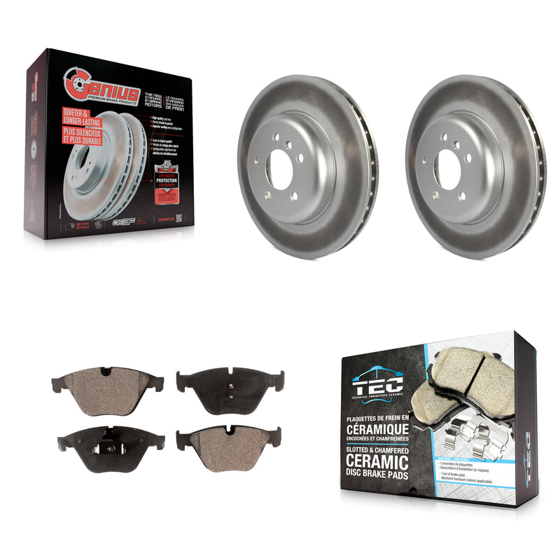 Transit Auto KGT-100562 Disc Brake Kit for 2011-2019 BMW 535d, BMW 535d xDrive and More - Front