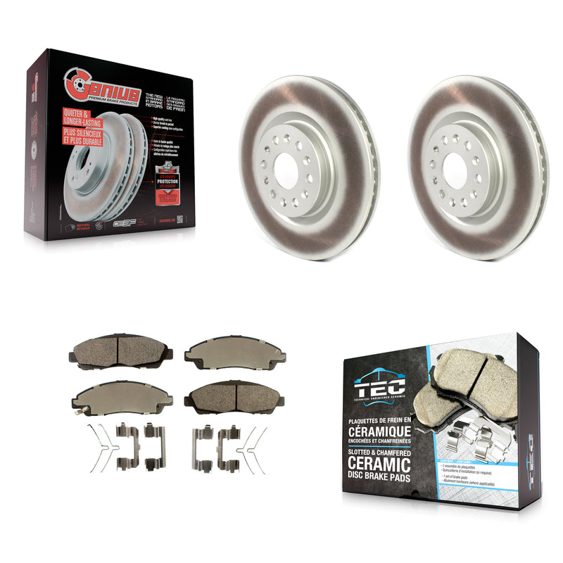 Transit Auto KGT-100563 Disc Brake Kit for 2017-2020 Cadillac XT6, Buick Enclave, Cadillac XT5 - Front