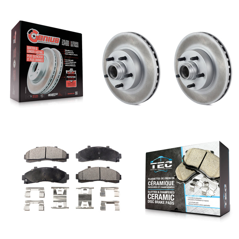 Transit Auto KGT-100571 Disc Brake Kit for 1995-2002 Ford Ranger, Mazda B2300 and More - Front