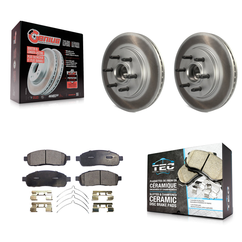 Transit Auto KGT-100576 Disc Brake Kit for 2004-2008 Lincoln Mark LT, Ford F-150 - Front