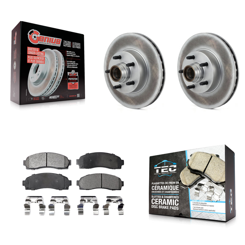 Transit Auto KGT-100582 Disc Brake Kit for 2010-2011 Ford Ranger - Front
