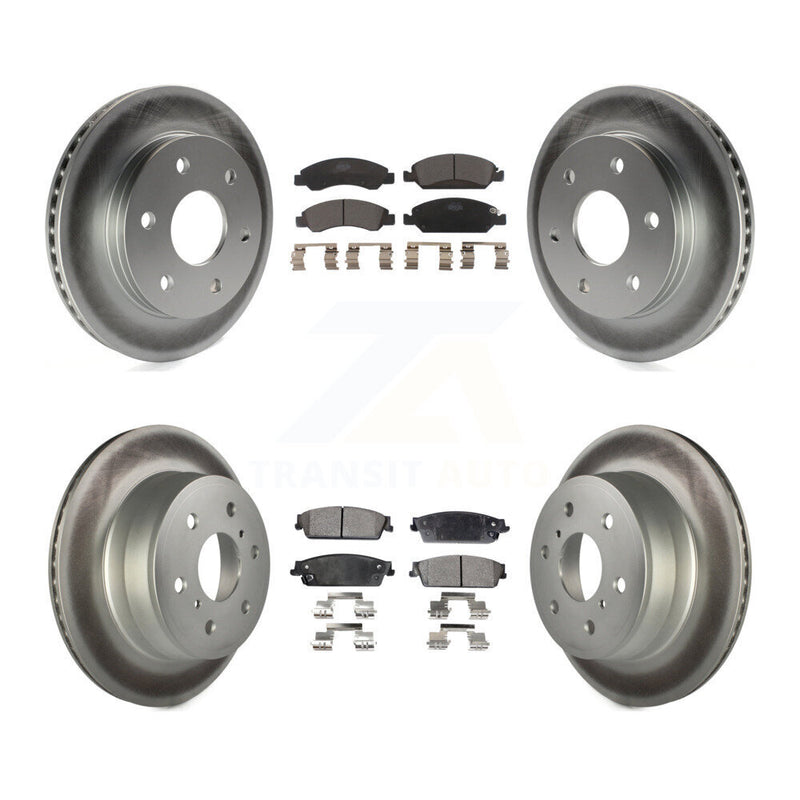 Transit Auto KGT-100586 Disc Brake Kit for 2007 GMC Sierra 1500 - Front and Rear