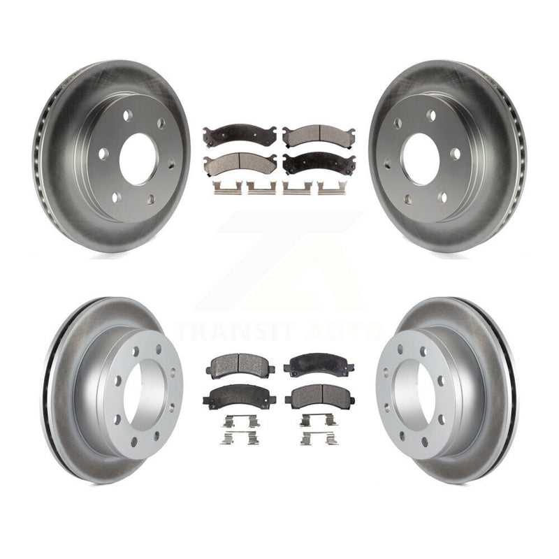 Transit Auto KGT-100587 Disc Brake Kit for 2006 GMC Savana 2500 - Front and Rear