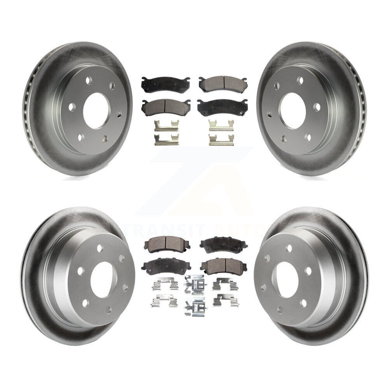 Transit Auto KGT-100589 Disc Brake Kit for 1999-2007 Chevrolet Silverado 1500 Classic, GMC Sierra 1500 Classic and More - Front and Rear