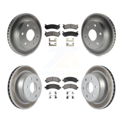 Transit Auto KGT-100594 Disc Brake Kit for 2002-2008 Cadillac Escalade, Chevrolet Avalanche 1500 and More - Front and Rear