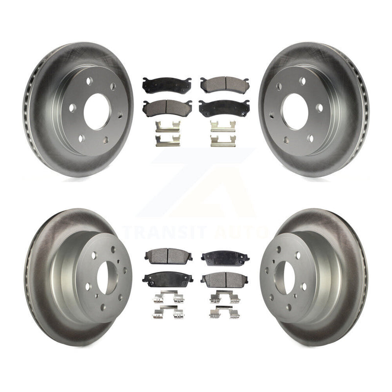 Transit Auto KGT-100595 Disc Brake Kit for 2007 Chevrolet Silverado 1500 - Front and Rear