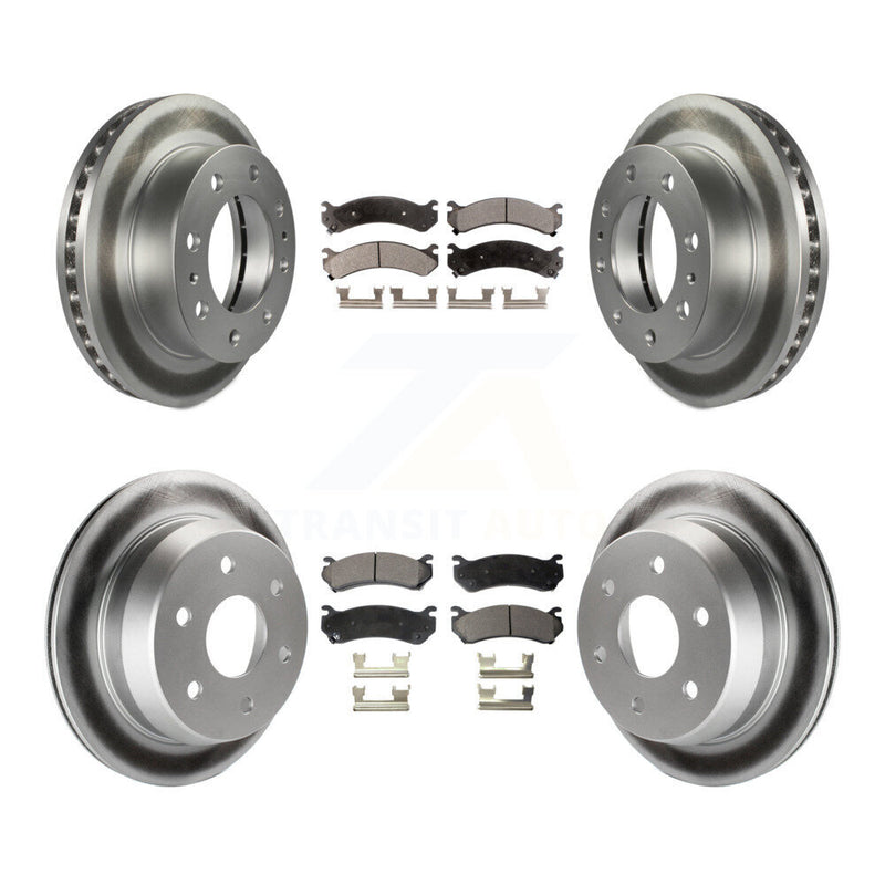 Transit Auto KGT-100596 Disc Brake Kit for 2003 Chevrolet Silverado 2500, Chevrolet Silverado 2500 HD and More - Front and Rear