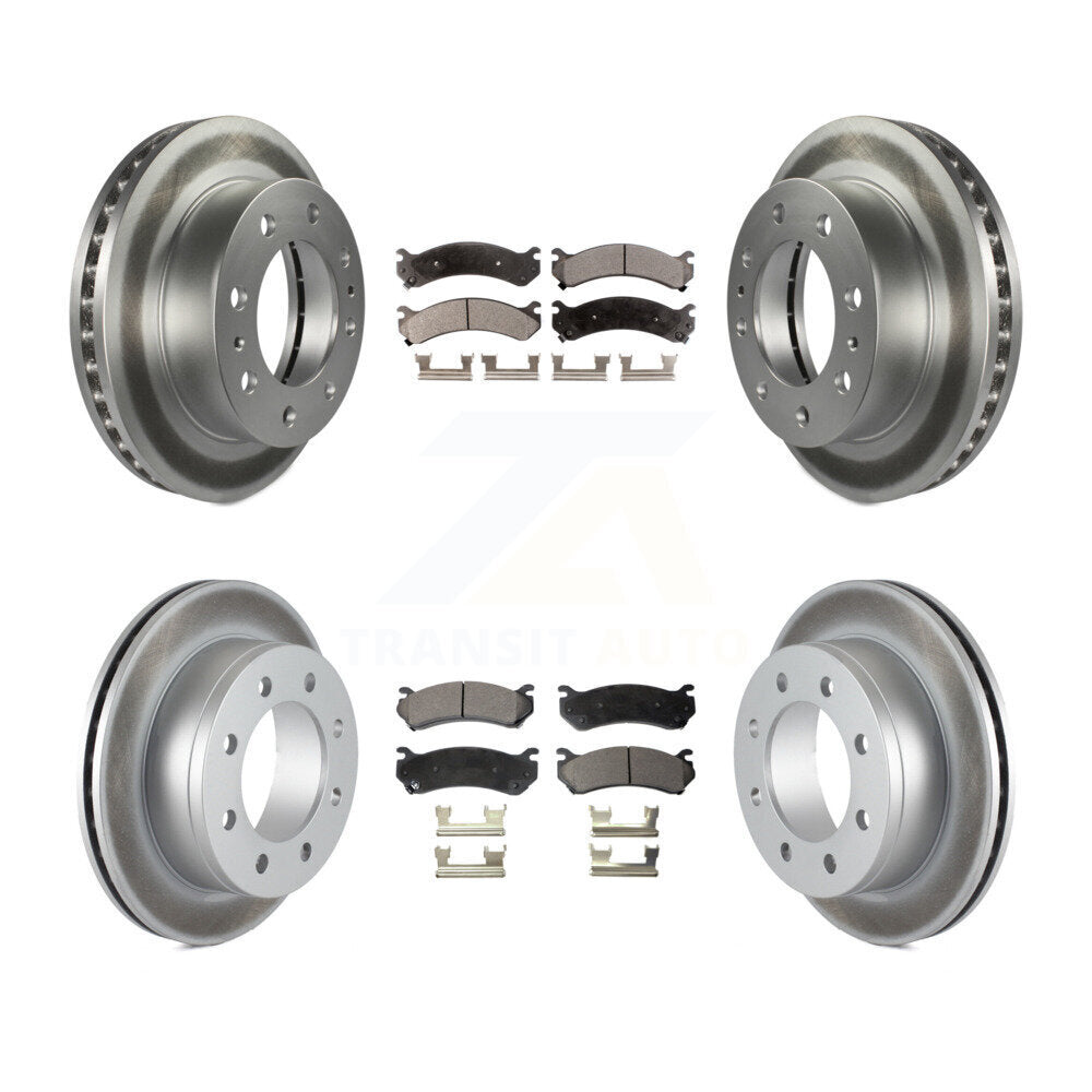 Transit Auto KGT-100597 Disc Brake Kit for 1999-2013 Chevrolet Suburban 2500, GMC Yukon XL 2500 and More - Front and Rear