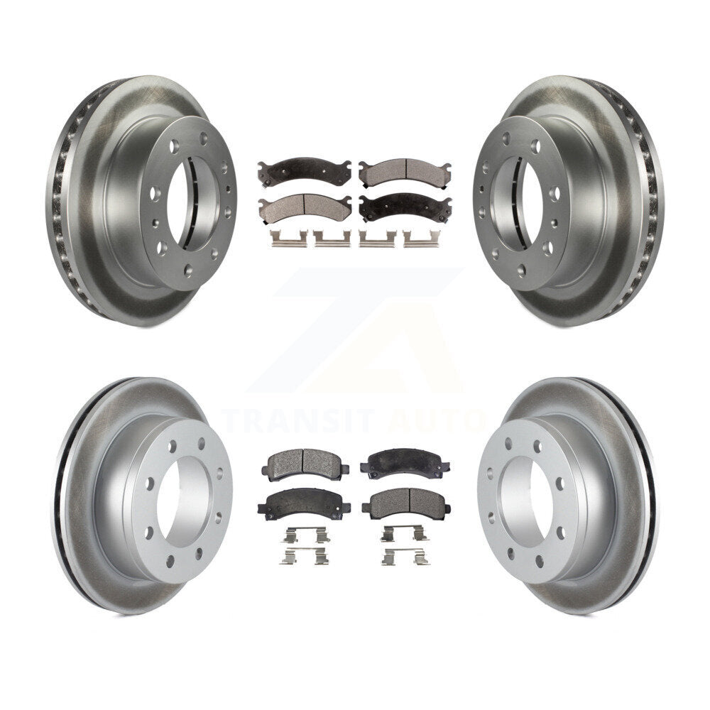 Transit Auto KGT-100598 Disc Brake Kit for 2006-2018 Chevrolet Express 2500, GMC Savana 2500 - Front and Rear