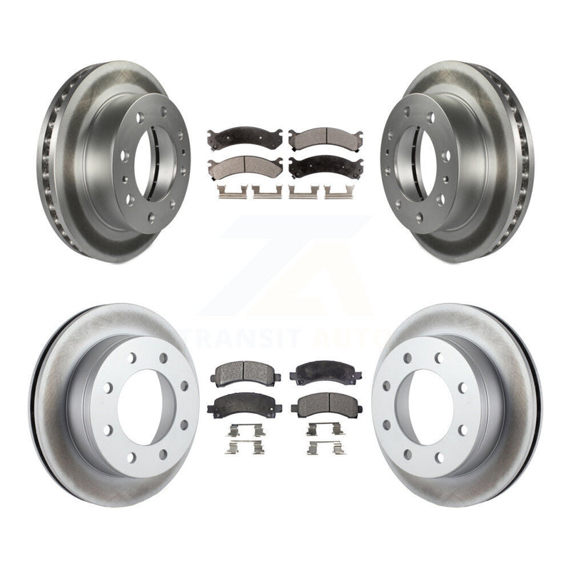 Transit Auto KGT-100600 Disc Brake Kit for 2003-2010 Chevrolet Express 2500, GMC Savana 2500 - Front and Rear