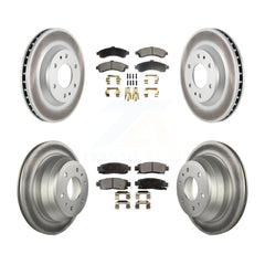 Transit Auto KGT-100604 Disc Brake Kit for 2002-2005 Chevrolet Trailblazer, GMC Envoy and More - Front and Rear
