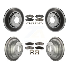 Transit Auto KGT-100605 Disc Brake Kit for 2006-2009 GMC Envoy, Saab 9-7x and More - Front and Rear