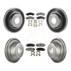 Transit Auto KGT-100606 Disc Brake Kit for 2002-2006 Isuzu Ascender, GMC Envoy and More - Front and Rear