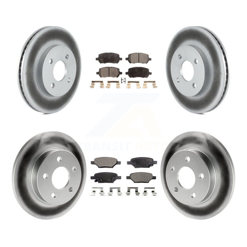 Transit Auto KGT-100608 Disc Brake Kit for 2006-2010 Pontiac G5, Pontiac Pursuit - Front and Rear