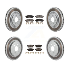 Transit Auto KGT-100617 Disc Brake Kit for 2004-2009 Cadillac SRX - Front and Rear