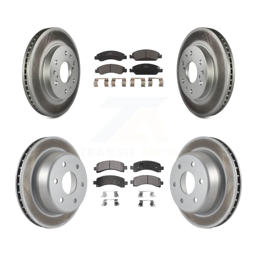 Transit Auto KGT-100621 Disc Brake Kit for 2009-2014 Chevrolet Express 1500, GMC Savana 1500 - Front and Rear