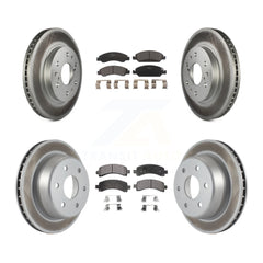 Transit Auto KGT-100621 Disc Brake Kit for 2009-2014 Chevrolet Express 1500, GMC Savana 1500 - Front and Rear