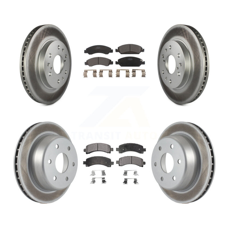 Transit Auto KGT-100621 Disc Brake Kit for 2009-2014 Chevrolet Express 1500, GMC Savana 1500 - Front and Rear