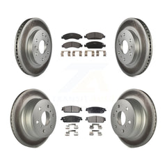 Transit Auto KGT-100622 Disc Brake Kit for 2008-2014 Chevrolet Silverado 1500, Chevrolet Tahoe and More - Front and Rear