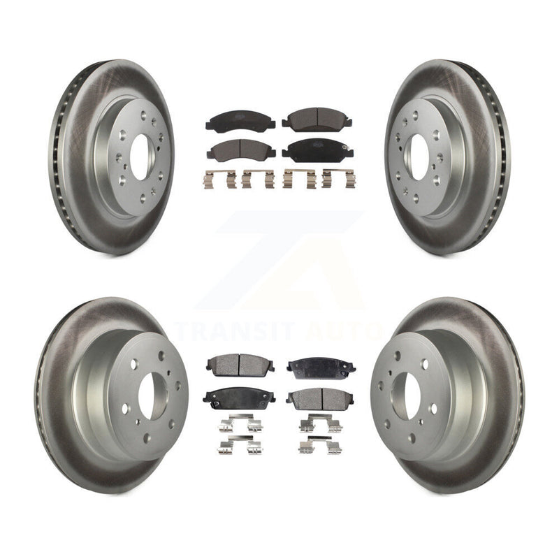 Transit Auto KGT-100622 Disc Brake Kit for 2008-2014 Chevrolet Silverado 1500, Chevrolet Tahoe and More - Front and Rear