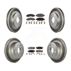 Transit Auto KGT-100623 Disc Brake Kit for 2014-2020 Chevrolet Suburban, Cadillac Escalade and More - Front and Rear