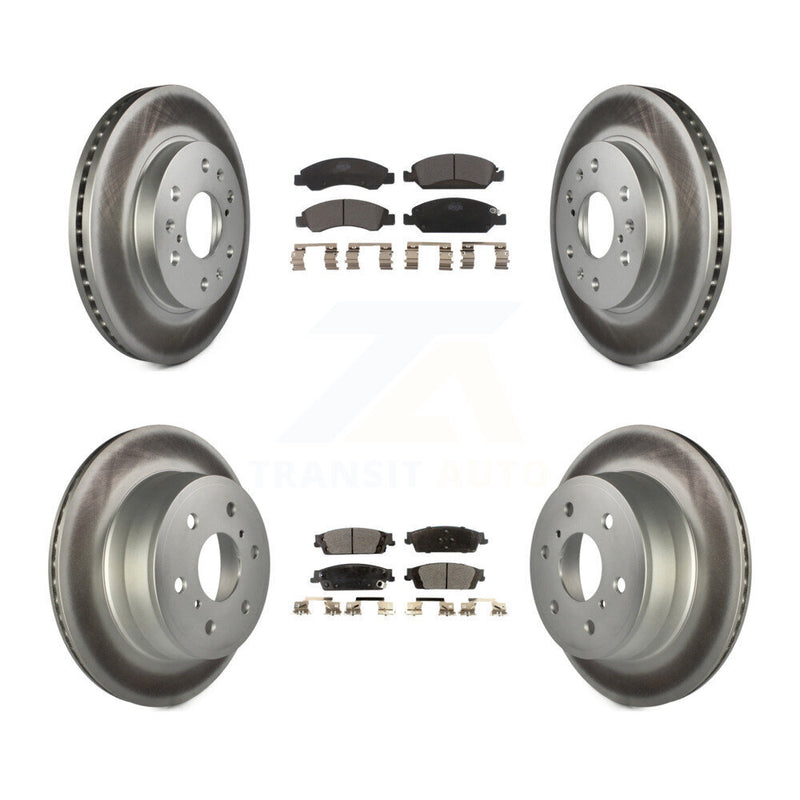 Transit Auto KGT-100623 Disc Brake Kit for 2014-2020 Chevrolet Suburban, Cadillac Escalade and More - Front and Rear