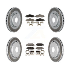 Transit Auto KGT-100626 Disc Brake Kit for 2005-2013 Chevrolet Corvette, Cadillac XLR - Front and Rear