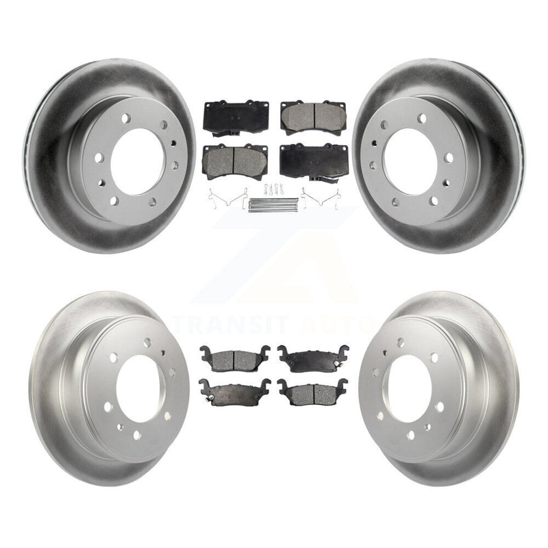 Transit Auto KGT-100627 Disc Brake Kit for 2006-2010 Hummer H3T, Hummer H3 - Front and Rear