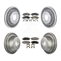 Transit Auto KGT-100628 Disc Brake Kit for 2006-2009 GMC Envoy, Isuzu Ascender and More - Front and Rear