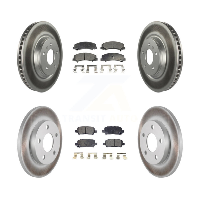 Transit Auto KGT-100630 Disc Brake Kit for 2012-2016 Chevrolet Impala Limited, Chevrolet Impala - Front and Rear