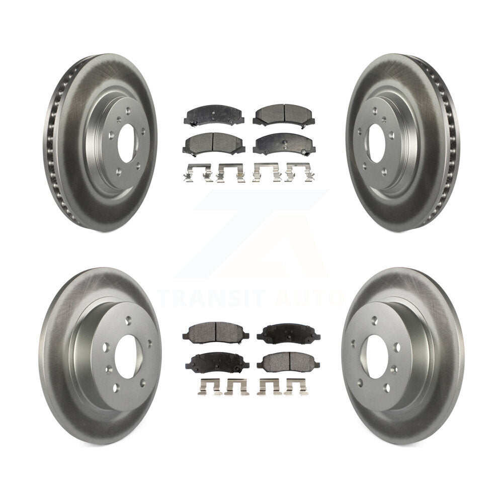 Transit Auto KGT-100631 Disc Brake Kit for 2006-2011 Buick Lucerne, Cadillac DTS - Front and Rear