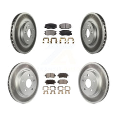 Transit Auto KGT-100645 Disc Brake Kit for 2010-2020 Chevrolet Malibu Limited, Chevrolet Impala and More - Front and Rear
