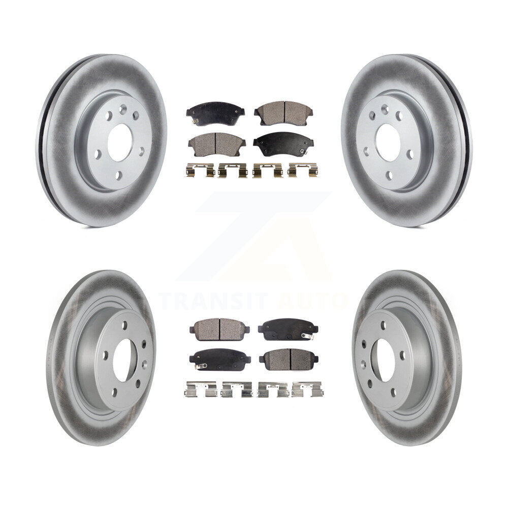 Transit Auto KGT-100648 Disc Brake Kit for 2013 Chevrolet Cruze - Front and Rear