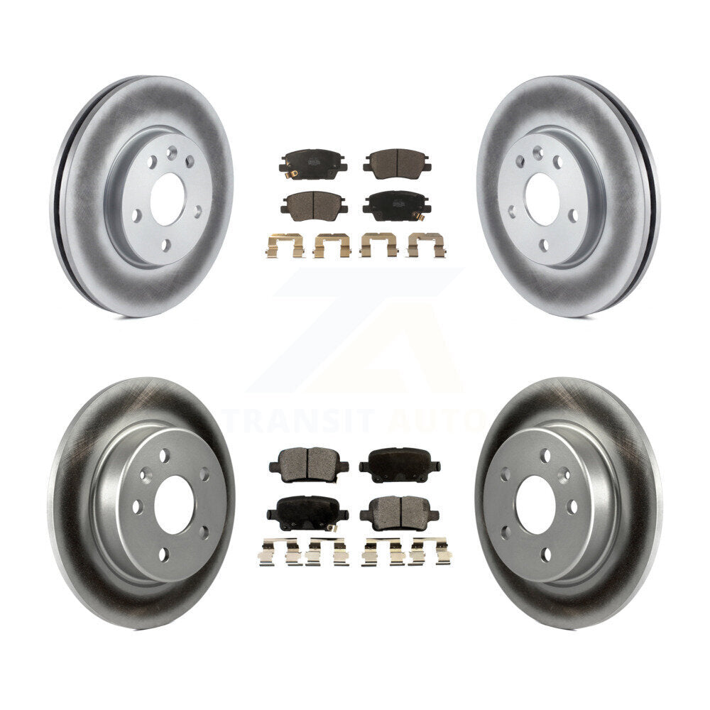Transit Auto KGT-100650 Disc Brake Kit for 2016-2023 Chevrolet Bolt EUV, Chevrolet Bolt EV and More - Front and Rear