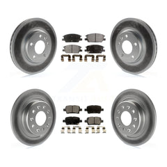 Transit Auto KGT-100655 Disc Brake Kit for 2016-2020 Chevrolet Equinox, GMC Terrain and More - Front and Rear