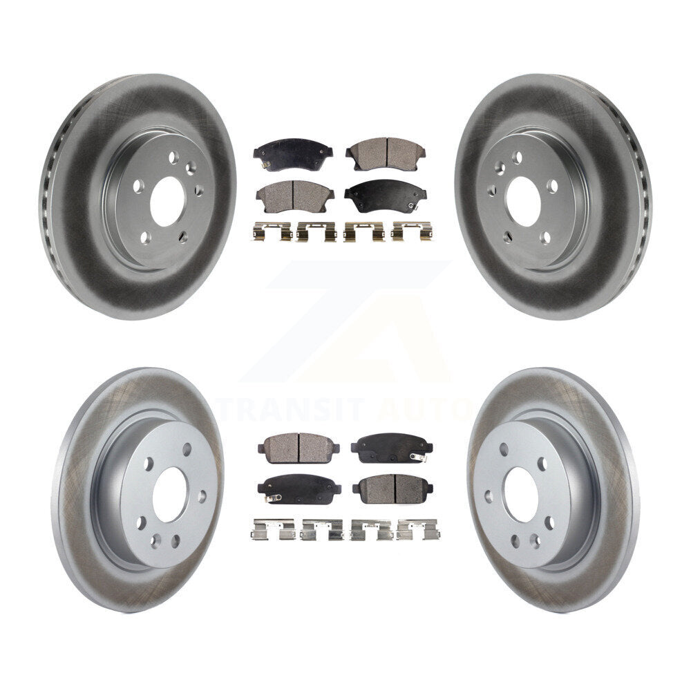 Transit Auto KGT-100656 Disc Brake Kit for 2013-2014 Chevrolet Sonic - Front and Rear