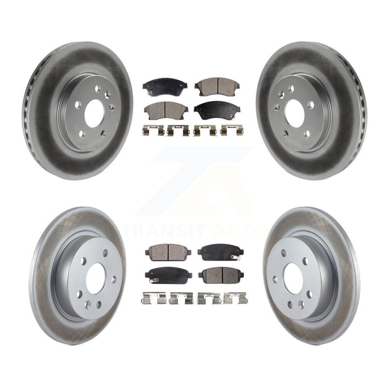 Transit Auto KGT-100656 Disc Brake Kit for 2013-2014 Chevrolet Sonic - Front and Rear