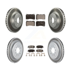 Transit Auto KGT-100658 Disc Brake Kit for 2013-2015 Cadillac ATS - Front and Rear