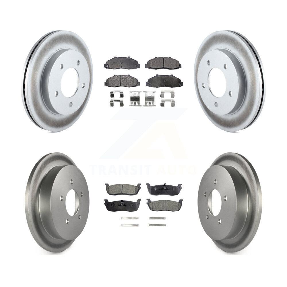 Transit Auto KGT-100663 Disc Brake Kit for 1999-2004 Ford F-150 Heritage, Ford F-150 - Front and Rear
