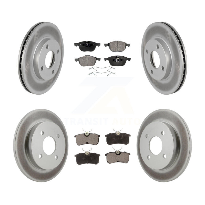Transit Auto KGT-100666 Disc Brake Kit for 2004 Ford Focus - Front and Rear