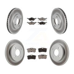 Transit Auto KGT-100667 Disc Brake Kit for 2000-2004 Ford Focus - Front and Rear