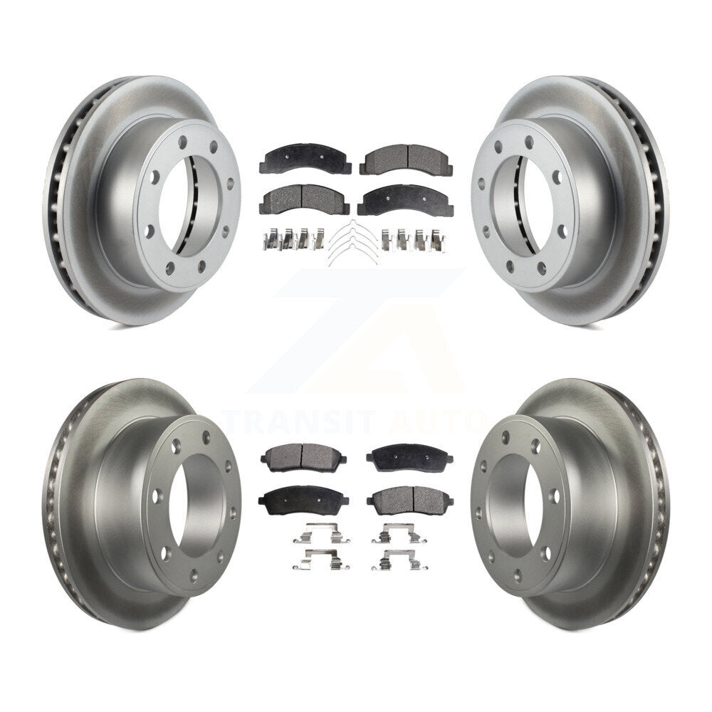 Transit Auto KGT-100668 Disc Brake Kit for 1999-2005 Ford Excursion, Ford F-250 Super Duty - Front and Rear