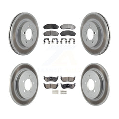 Transit Auto KGT-100669 Disc Brake Kit for 2002-2005 Ford Explorer, Mercury Mountaineer - Front and Rear