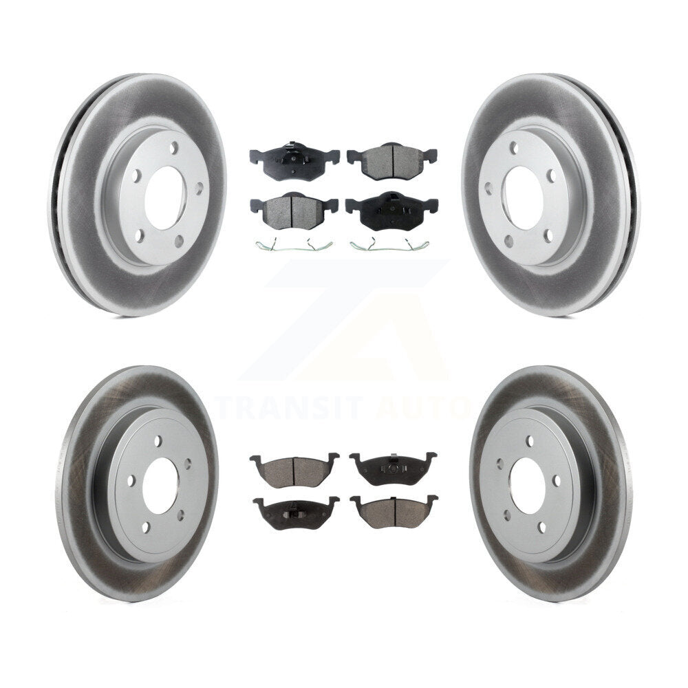 Transit Auto KGT-100670 Disc Brake Kit for 2005-2006 Mazda Tribute - Front and Rear