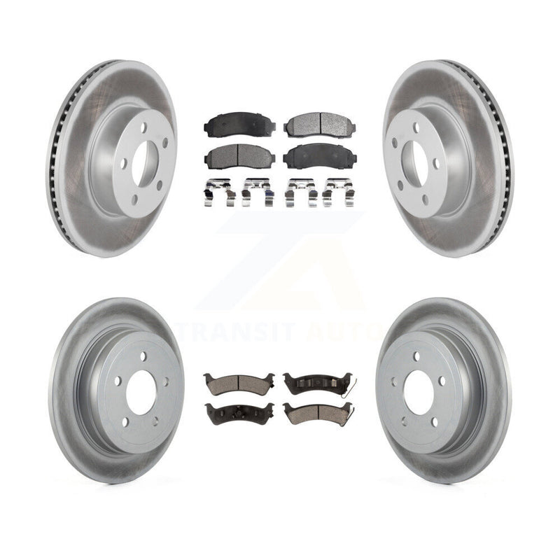 Transit Auto KGT-100673 Disc Brake Kit for 2003-2005 Ford Explorer Sport, Ford Explorer Sport Trac - Front and Rear