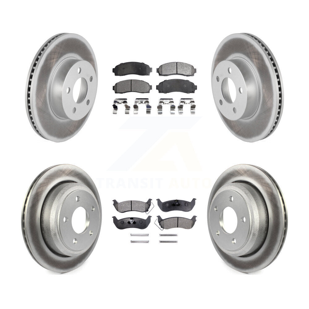 Transit Auto KGT-100674 Disc Brake Kit for 2010-2011 Ford Ranger, Mazda B4000 - Front and Rear