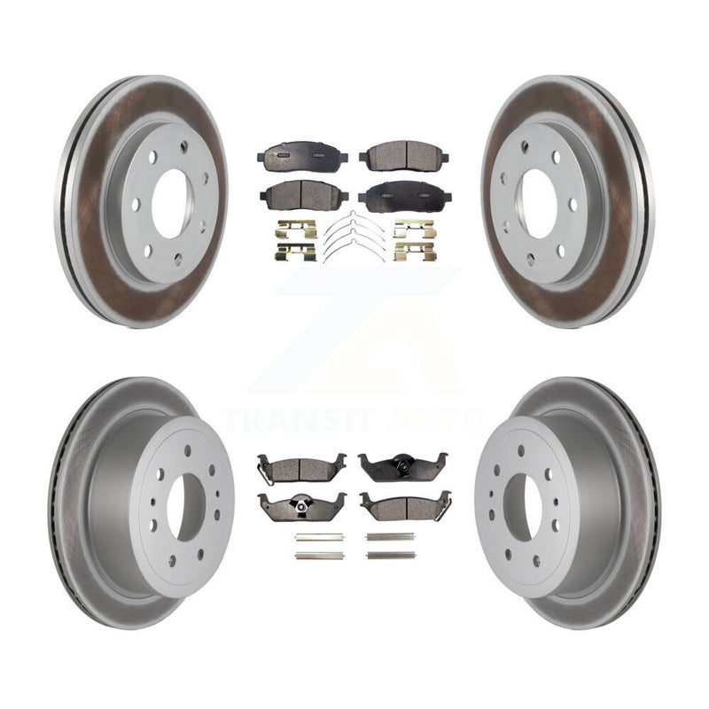 Transit Auto KGT-100679 Disc Brake Kit for 2004-2008 Lincoln Mark LT, Ford F-150 - Front and Rear