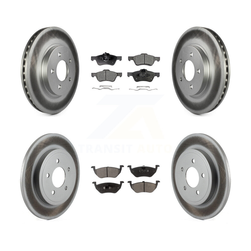 Transit Auto KGT-100681 Disc Brake Kit for 2005-2011 Ford Escape, Mazda Tribute, Mercury Mariner - Front and Rear