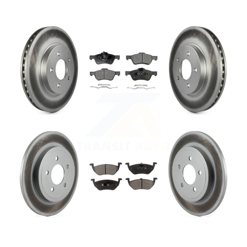 Transit Auto KGT-100681 Disc Brake Kit for 2005-2011 Ford Escape, Mazda Tribute, Mercury Mariner - Front and Rear